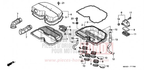 AIR CLEANER CBR900RRW de 1998